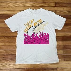 White Narwhal T-Shirt